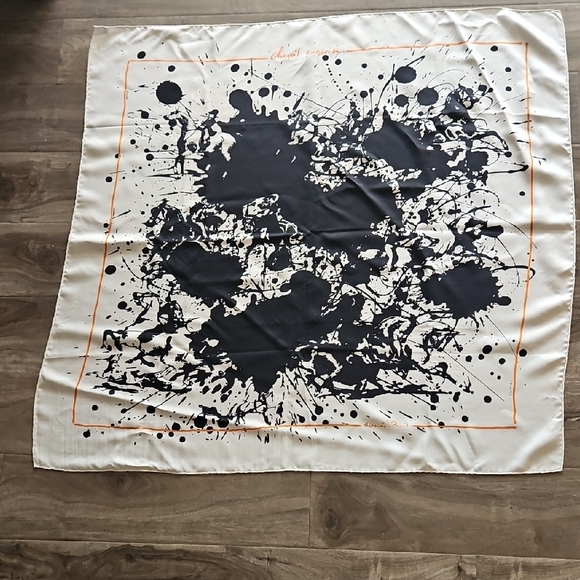 Hermès Scarf Cheval Surprise - Black/ Orange - Picture 2 of 7